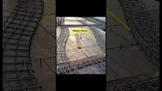 Hidden beam in Slab Construction | basic civil engineering