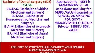 BSMS  Govt & Private Colleges Fees structure || Official Fees Structure 2019