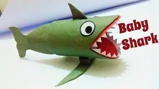 Cool Origami Shark, How to Make an Origami Shark, Origami Baby Shark Puppet, Origami Shark Tutorial
