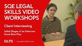 Preview - Client Interviewing - Initial Stages of an Interview - Good Role Play