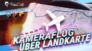ANLEITUNG | Flug über Karte mit Route, Fotos und 2D-Kameraschwenk animieren 🛣️🚗