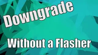 [PS3] Downgrade to 3.55 Via Software - Part 1