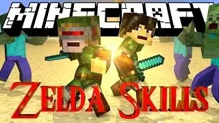 Minecraft Mod Showcase : Zelda Sword Skills Mod