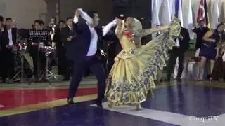 131 Aniversario Club Libertad. Desir&eacute;e Nu&ntilde;ez del Prado y Christian Quiroz, Campeones Juvenil