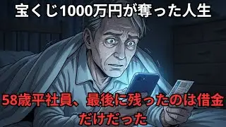 宝くじ1000万円が奪った人生――58歳平社員、最後に残ったのは借金だけだった 【シニア朗読雑学】