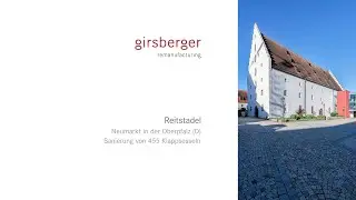 Reitstadel, Neumarkt i.d. Oberpfalz, Deutschland &ndash; Sanierung von Klappsitzen