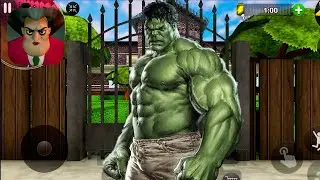 Scary Teacher 3D New Teacher Hulk Update Part 130 Gameplay Walkthrough (IOS ANDROID)