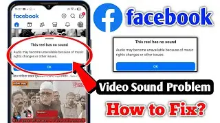 this reel has no sound facebook | facebook this reel has no sound problem | this reel has no sound