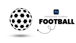 Realistic Football Design in Photoshop 😱 | Full Tutorial Step by Step