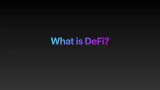 #DeFi What Is IT?