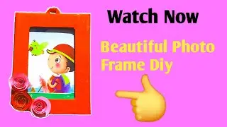 How to Make Photo Frame at Home | Easy Paper Craft
