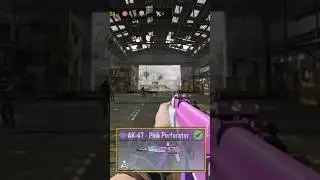 CODM: AK47 / Pink Perforator skin