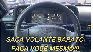 COMO FAZER UM SACA VOLANTE BARATO!!!  -  LINHA GM E OUTROS | Kadett, Monza, Vectra e outros