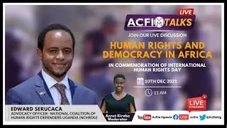 ACFIM Talks: Human Rights and Democracy in Africa