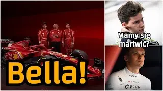 Koniec test&oacute;w F3. Skąd słabe wyniki Polak&oacute;w? Ferrari pokazało piękny bolid. Kubica poznał rywali #F1
