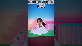 Crying in my prom dress 😢