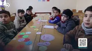 جانب من الأنشطة التعليمية  التي تهدف إلى تنمية قدرات الطلاب في صناعة الكلمات الثلاثية  #شاهد