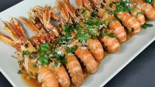🎄 cigalas al ajillo 🦐 // aperitivo especial Navidad 🎄🎅🔔❄ #recetasfaciles #comohacer
