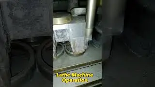 Lathe Machine Operation #machine #cnc #automobile #cncengineering #shortsfeed #cncmillingparts #uk