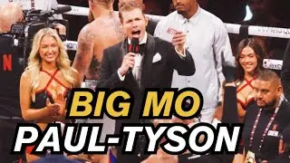Introducing Mike Tyson Was 'Surreal Moment' For 29-Year-Old Ring Announcer 'Big Mo'