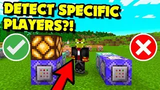 How to Detect SPECIFIC PLAYERS With Command Blocks in Minecraft 1.21.4+ Java?! [Simple]