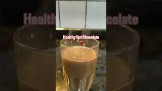 Make this guilt free hot chocolate at home!😊#ytshortsindia #foodshorts #dailyvideos #hotchocolate