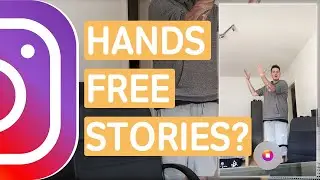 HOW to record INSTAGRAM STORIES HANDSFREE! You will LOVE this FEATURE!