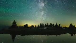 Galaxy in Night Sky - Beautiful Galaxy - Nature Scenic Videos - Nature 4K Videos #thenatureholic