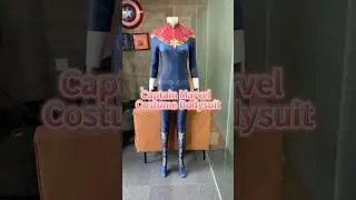 Chaorenbuy Costume: Carol Danvers Bodysuit