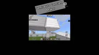 Semi-Auto Concrete Maker! Minecraft Tutorial 1.18+