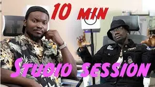 10 min Studio session | JD Donzo X Whachikoss Music ( Touch Down) | Liberian Music 2019