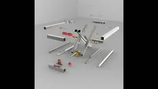 Manual Scissor Lift 1.2 Ton assemble instruction