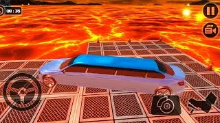 Impossible Limousine Car Parking on Lava Floor #1 Level 1-7 | Android Gameplay