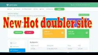 new Doubler Sites +200% After 24 Hours 🔥New Fresh Doubler Site Launch  Live 1$ Deposit & Payment 1