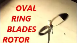 FIRST EVER !! axial flow ring blades turbine надлъжно поточна турбина с овални пръстеновидни лопати