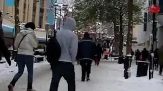 CROYDON HIGH STREET AFTER 2010 SNOW BLIZZARD