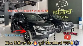 Xuv 500🔥fully loaded black colour ✌️