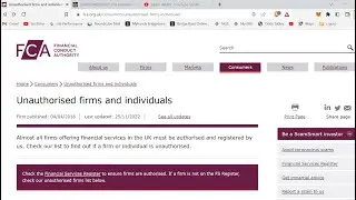 StableOne Group (Stablefund) not listed on the FCA warming list