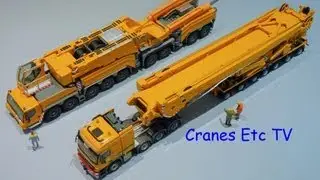 Liebherr LTM 11200-9.1 Часть 6 - стрелодержатель WSI от Cranes Etc TV