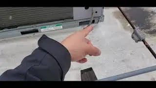 cambio de filtros a unidad de paquete RTU