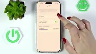 How to activate Night Shift (Night Light Mode) on iPhone 17 Pro Max