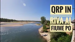 In Bici al Ponte di Ferro di Valenza e test antenna Dipolo con IZ4VQS | QRP & Radioamatori