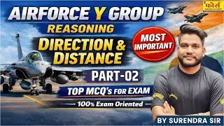 AirForce Y Group Direction & Distance | Basic to Advance | Complete Concept + Tricks