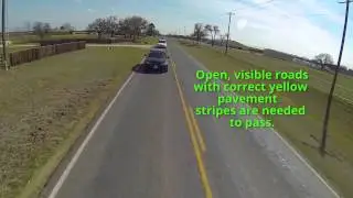 Passing On The Road In Frisco, TX - Online Texas Adult Driver Ed Course Driving Instruction Clip