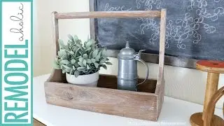 How to Build a Simple DIY Antique Wood Crate