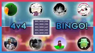 4v4 Hard List Bingo! (ft. Parrot, issy & more) - Celeste