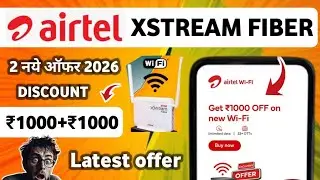 Airtel Xstream Fiber installation | 40 Mbps Plan Details | Unlimited Data, Speed, OTT, TV channels,