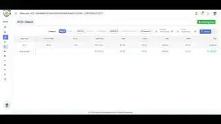 Krushi Seva Kendra Billing Software - Report Demo
