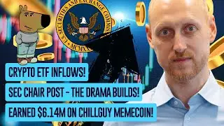 ETFs Set Inflow Records, New SEC Chair Candidate, Millions from Memecoins, Stablecoin and MARA