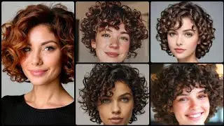 Most Beautiful & Stylish Women's Short Curly Hair Style Designs Collections #2025 #beautygirlscracks